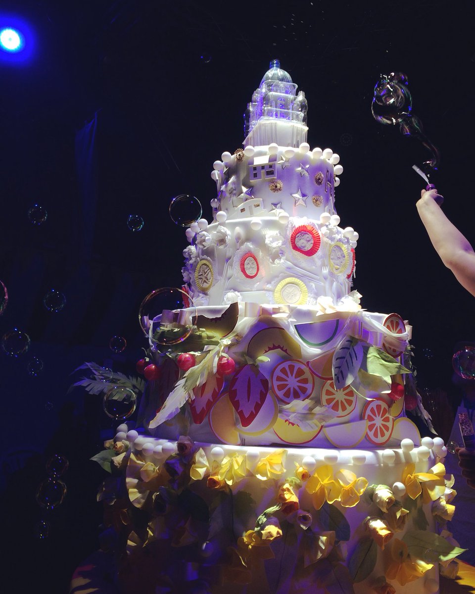 oliviajamesfilm's tweet photo. Gigantic cake, bubbles and a whole loada love, imagination and fun. Still Me @TheDukesTheatre  #CAIDfest is a beautiful project, thanks for letting me share in the project ❤️ https://t.co/Hg0V7QKJGf