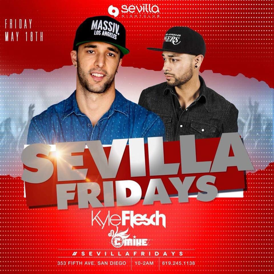Latin/HipHop vibes?  Yes please! <a href="/SevillaSD/">Sevilla NightClub SD</a> tonight! <a href="/SKAMARTIST/">SKAM ARTIST</a> 💃🏼