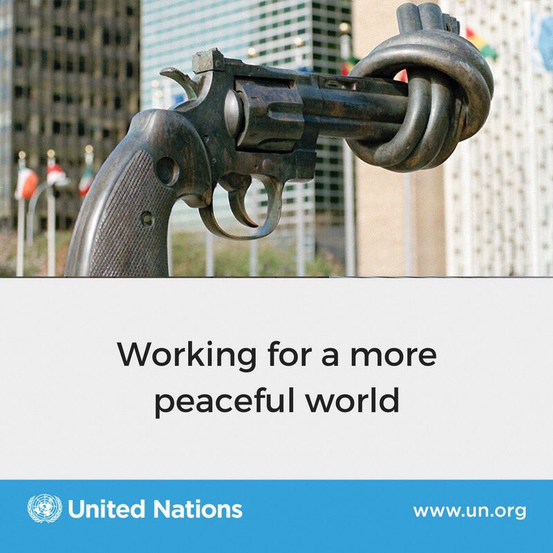 UN's tweet photo. "Everyone, everywhere can do something to make our world more safe, sustainable and secure."
-- Secretary-General @antonioguterres, Jan 2018 https://t.co/ZA3k0bd75T https://t.co/ss7YfTdozX