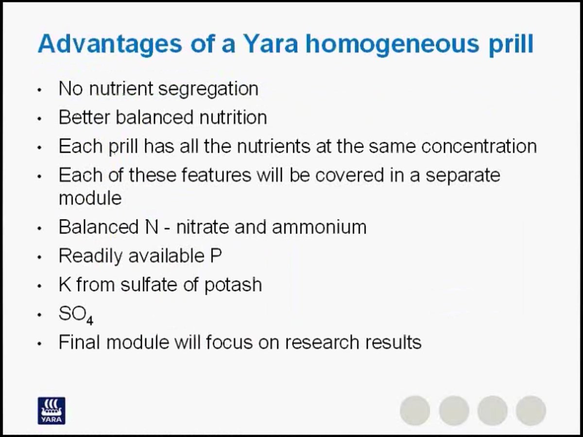 TurfBeard's tweet image. Some great #turfnerd info about fert. @Yara_N_America