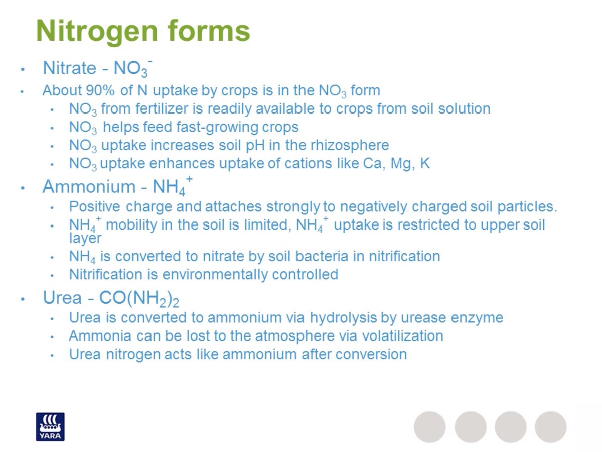 TurfBeard's tweet image. Some great #turfnerd info about fert. @Yara_N_America