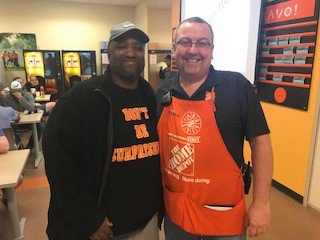 Leaders recognizing associates at the Double Door!