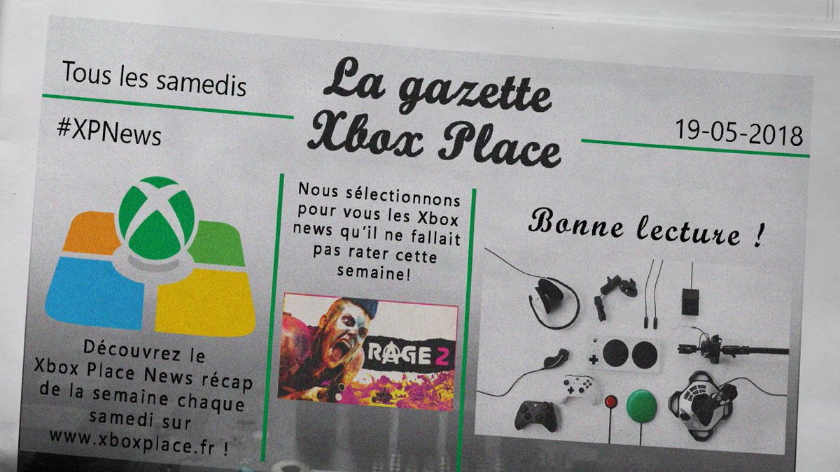 XboxPlace's tweet photo. Wow wow wow cette semaine fut très très chargée en news !!! Alors on espère que votre petit déjeuner est béton ! 
Le numéro 13 de la Gazette #XboxPlace est dans la place ➡ https://t.co/LcsfWgnWdP ☕🥐🍳🥓 https://t.co/JBY2MI07Bo