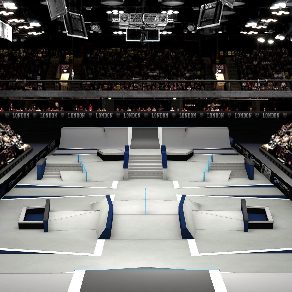 A closer look 👁 at the SLS London course! 🇬🇧

There’s still seats left on streetleague.com

If you aren’t able to make it to the event, the live stream will be free next weekend, May 26 &amp; 27, on ETN. No subscription necessary to watch.

#SLSProOpen 🏟