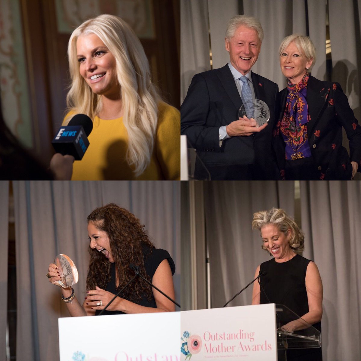 Congratulations to our 2018 #OutstandingMother honorees! <a href="/JessicaSimpson/">Jessica Simpson</a> <a href="/ChelseaClinton/">Chelsea Clinton</a> #ArtemisPatrick #JanSinger <a href="/Sephora/">Sephora</a> <a href="/VictoriasSecret/">Victoria's Secret</a>