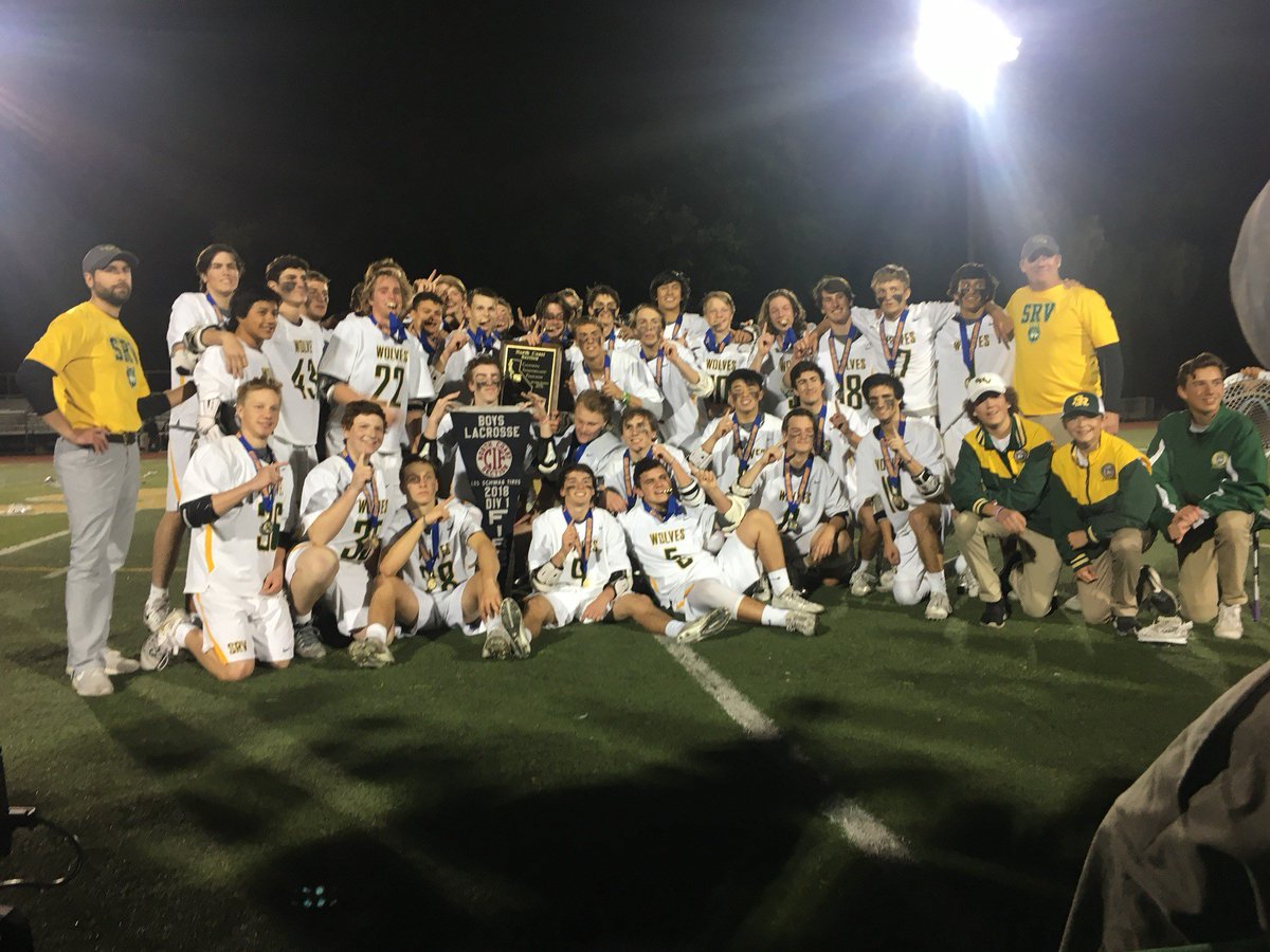 Mike Kruger (@coach_mkruger) on Twitter photo So proud of this group of young men: the way they carry themselves on & off the field, their commitment to each other, and their commitment to <a href="/SRV_Lacrosse/">SRV Wolves Lacrosse</a> have set a new standard for future Wolves.
22-2 record, EBAL champs, NCS champs, #1 ranked team in Northern CA!
#ThisOne So proud of this group of young men: the way they carry themselves on & off the field, their commitment to each other, and their commitment to <a href="/SRV_Lacrosse/">SRV Wolves Lacrosse</a> have set a new standard for future Wolves.
22-2 record, EBAL champs, NCS champs, #1 ranked team in Northern CA!
#ThisOne