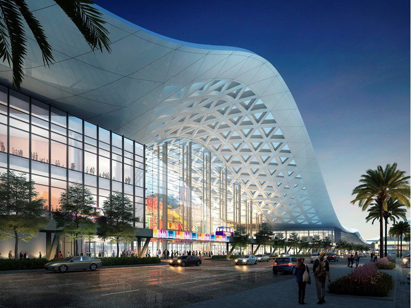 LVCVA's tweet photo. The Las Vegas Convention Center expansion project will add 1.4 million square feet to the current convention center facility, including at least 600K sq. ft. of new, leasable exhibit space. More on the expansion here: 
https://t.co/ZfwEvgXH13 #ExpansionMeansBusiness https://t.co/VpC81NMifC