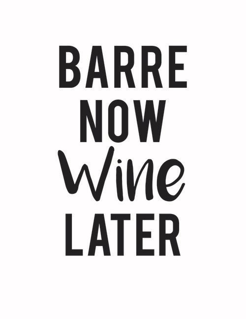 Studio3FIVE8's tweet photo. The weekend is finally here! 🍷 Come shake your booty with us at 9:30 a.m. Saturday for our last Barre class of the week. #youllbefine #barre #studio3five8 https://t.co/fiL1Fz8j7O