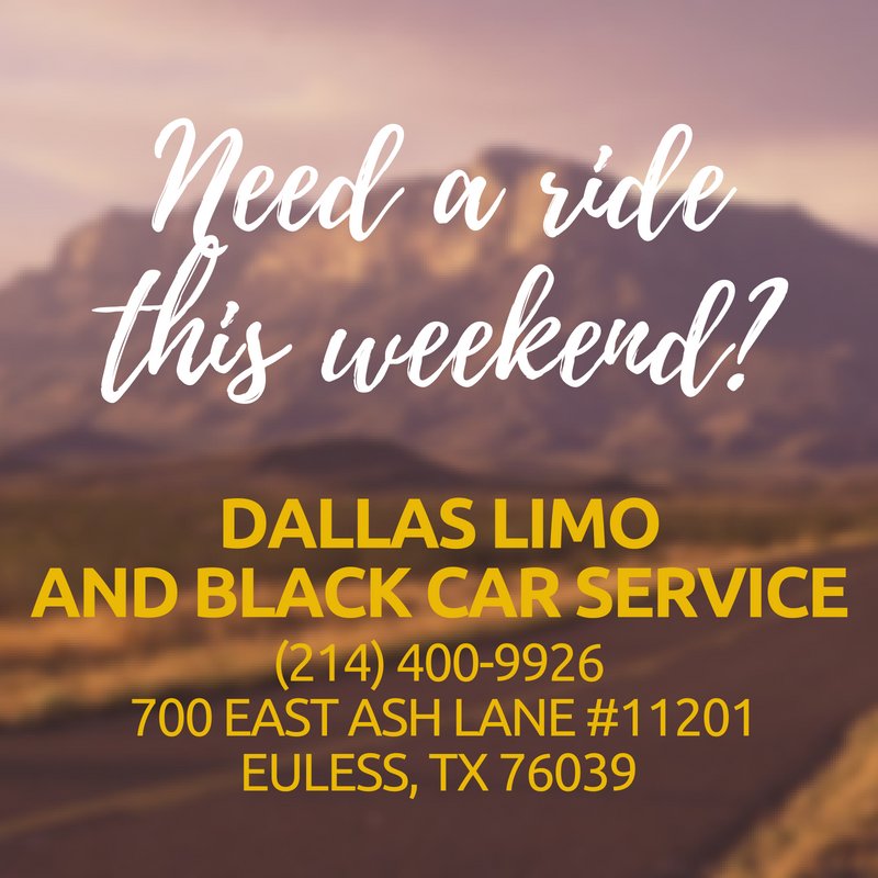 Ride in style and give us a call whether you're headed to the airport, a party or a night on the town! We're available whenever you need us! (214) 400-9926
#DallasLimoAndBlackCarService #limoservice #transportationservices #dallastransportation #texas