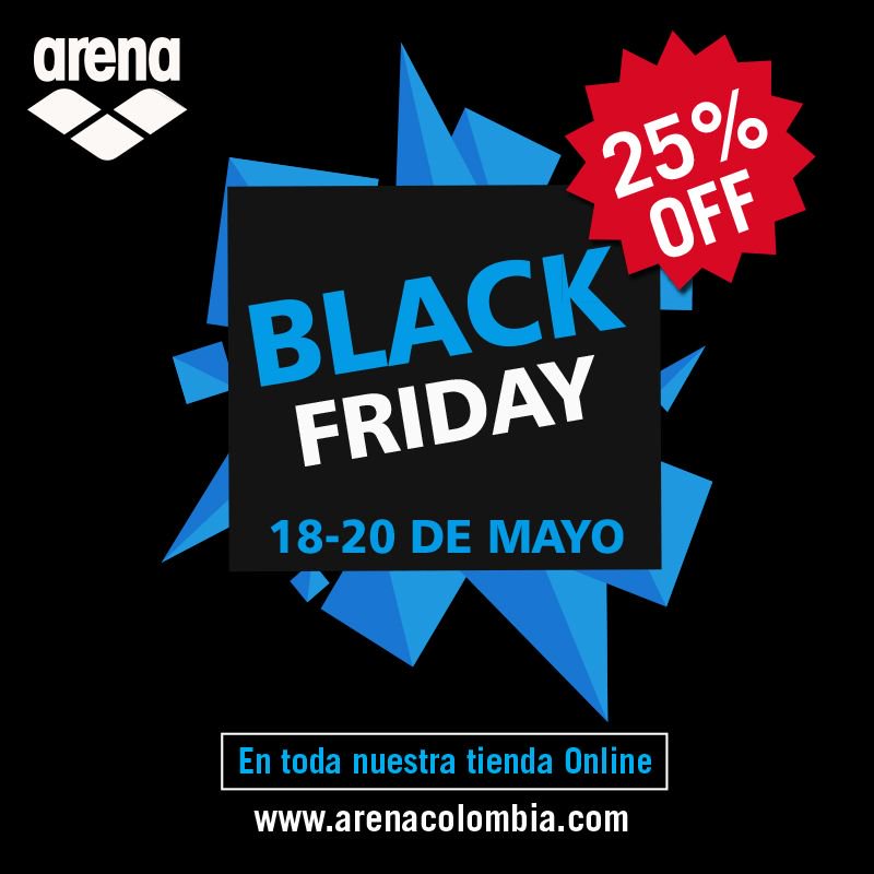 ArenaColombia's tweet photo. Del 18 al 20 de mayo disfruta nuestras promociones 🛍  de #blackfriday visitándo, comprando y compartiendo nuestros productos a precios increíbles en nuestra tienda virtual 👀https://t.co/ajlYnPNpVS    👈🏻 
 🏊🏻‍♀️   #arenaColombia #arena #ropadeportiva #deporte #natacion https://t.co/3Bh2S7BfuX