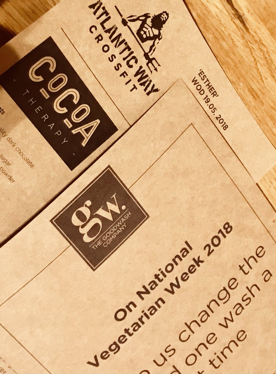 TheGoodwashCo's tweet photo. Tomorrow at 9.30am our team will be completing the ESTHER #WOD @AcCrossFit to support an #Estherapproved diet! I wonder what’s in the WOD ?? We can’t wait for @TherapyCocoa protein #postWOD #goodveggie @vegsoc snacks too... 🐽 https://t.co/04pMx8Xe0j