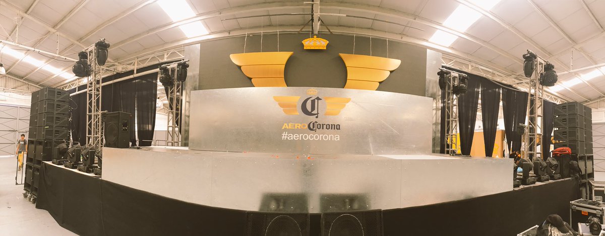 eventostargdl's tweet photo. Montaje para Aero Corona... ⚽️🍺 https://t.co/z3x3ZwVwZr