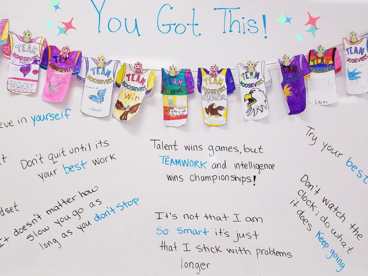 MrsBuwalda's tweet image. Well EQAO time is here. I have prepared my TEAM and we are going to do our very best! GO ROOSEVELT! #yesyoucan #keepapositivemindset #nevergiveup #youcandodifficultthings #yougotthis #tvdsbmath #tvdsblit @FDRooseveltPS