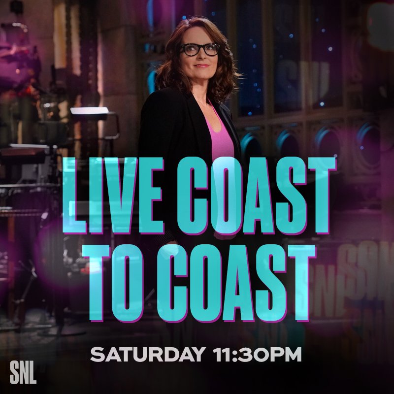  HAPPY BIRTHDAY, Tina Fey ... and we are dying to see you on on Saturday night!   