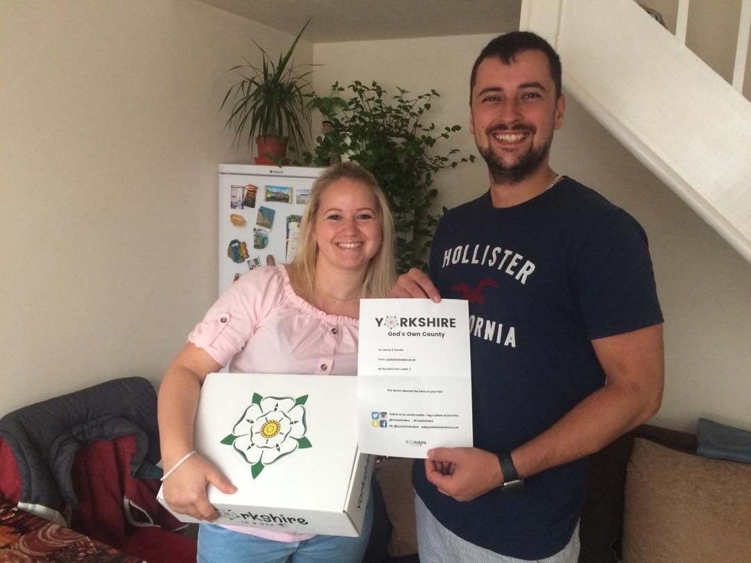 Thank you for your picture! 💚🎁🍀 Yorkshire in a Box #Gift #Family #yorkshirebox
