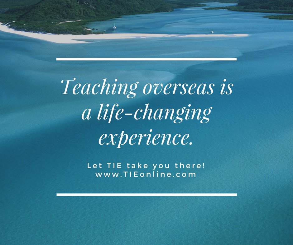 teach_overseas's tweet image. TIE can take you there! #TeachOverseas #TeachingAdventure