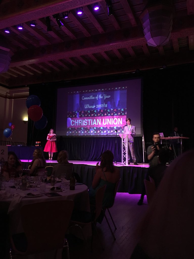 The committee of the year are <a href="/HallamCU/">Hallam Christian Union</a>!

They’ve been amazing all year and it’s been awesome seeing them all around campus!

Congratulations!

#HallamSocsBall