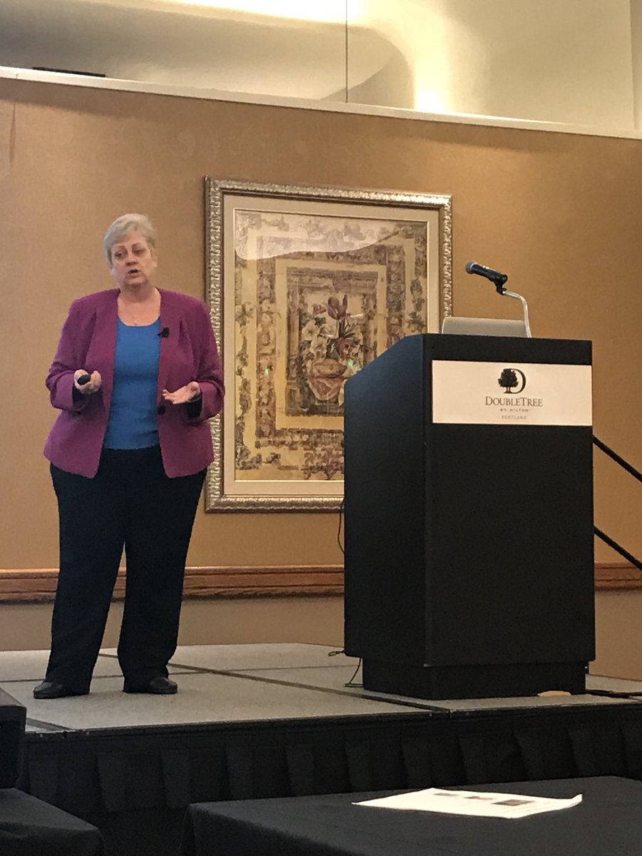 PRSAOregon's tweet photo. What is #PR’s role as a public conscience? @JKDJane lays it all out in her #CommCon18 keynote https://t.co/8PiLbd3g4W