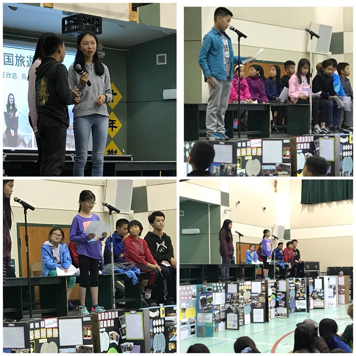 lae121's tweet image. The annual Alice Fong Yu Chinese Show Case from 4th grade to 8th grade. Focus on field trips, inventions to the 8th grade trip to China. @SFUnified @afypa Congrats to all of the participants using Cantonese to Mandarin.