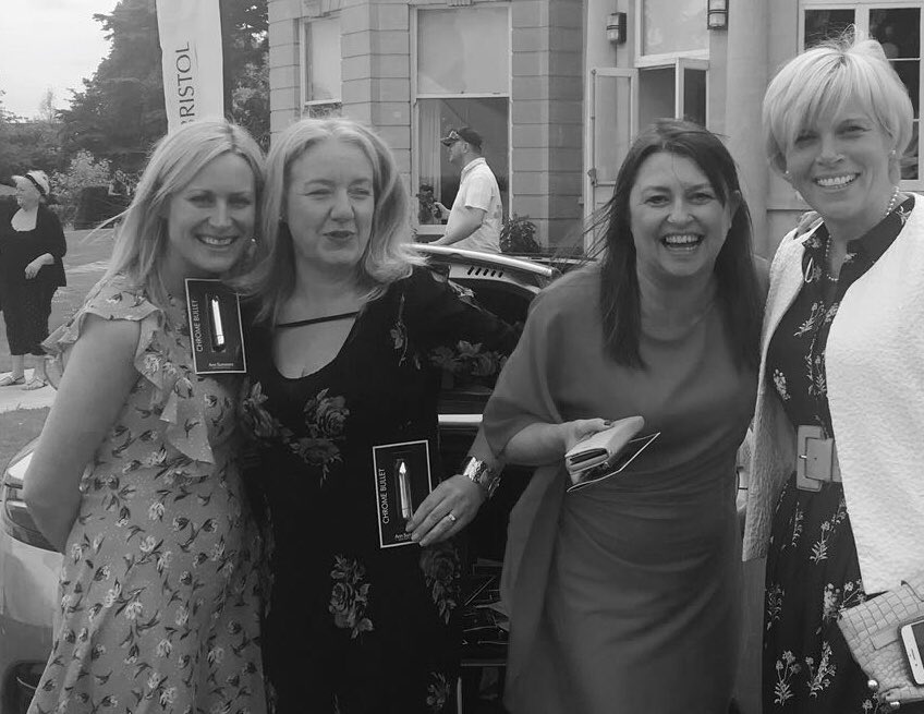 katyforsyth's tweet photo. @PennyBrohnUK long lunch today with great,strong &amp; inspirational friends.The speeches were brilliant &amp; highlighted the fantastic work done here. @Jacqueline_Gold was poignant yet incredibly uplifting &amp; @alexlovelltv truly a brilliant &amp; sincere host. #humbled #positive #bullet 😀 https://t.co/ZUG2g7jMhp