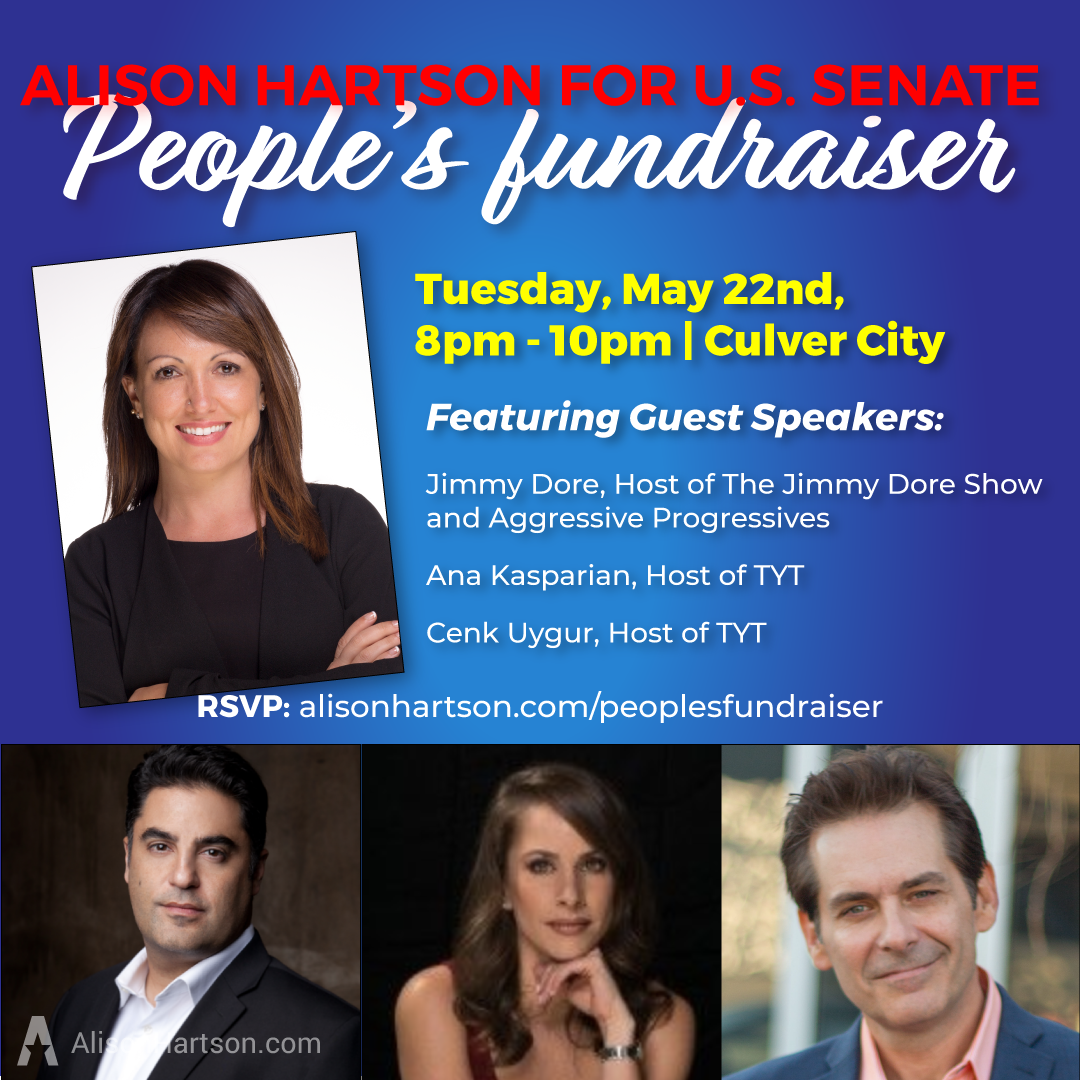 HartsonForCA's tweet photo. Exciting People's Fundraiser this Tuesday in L.A.! Hope to see you there. Tickets are limited. RSVP: https://t.co/4idFNwG2QR https://t.co/FnpmhpAdSs