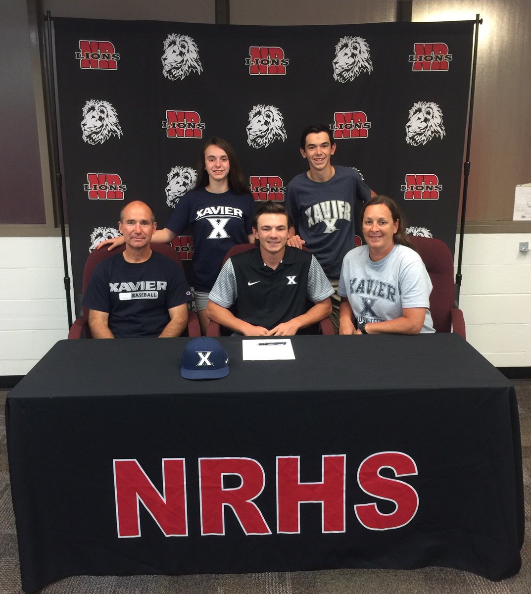 Congrats to Lane Flamm &amp; his family as he signed to play baseball at Xavier University.