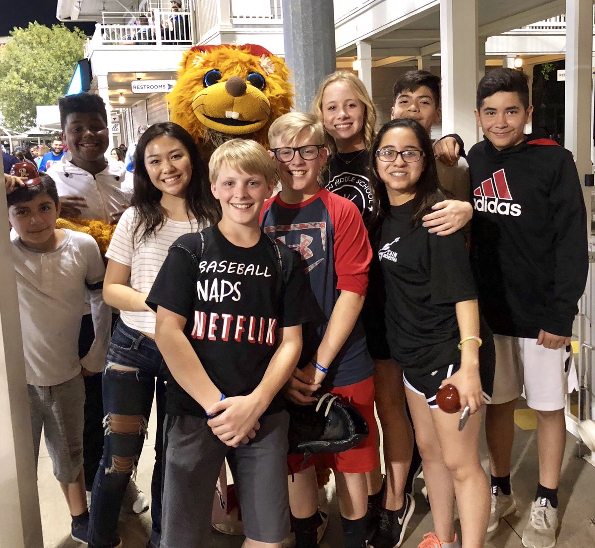 CainAVID's tweet photo. Another great adventure with my kiddos. AVID night at Frisco RoughRiders game. #AVID18 @CainConnection @RidersBaseball @DerriceR https://t.co/Dbbx5Jg9T5