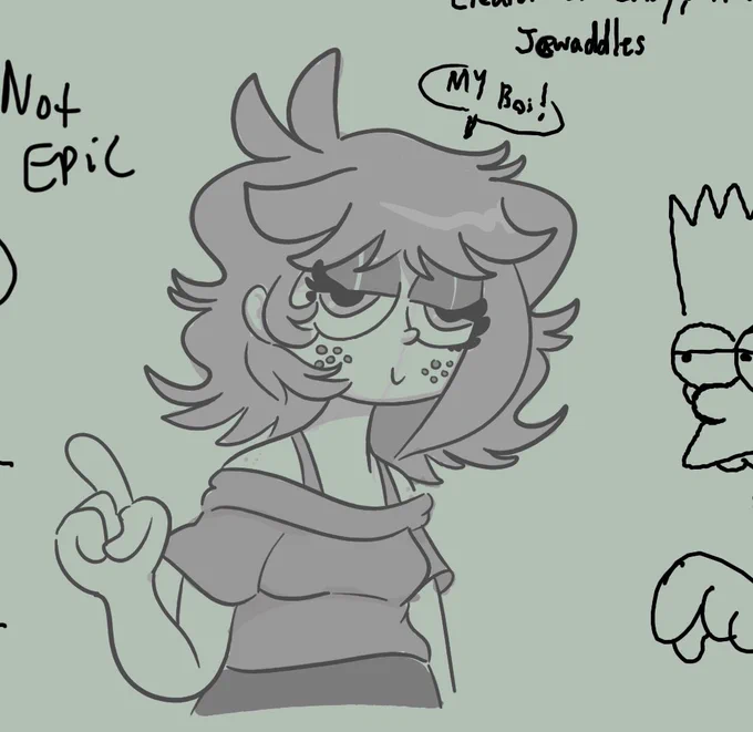 lil things from a @CoolioDavid drawpile 