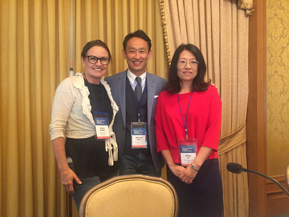 DossPrincipal's tweet image. Presenting with these outstanding educators! #AISDProud #nclc #mandarinlanguage