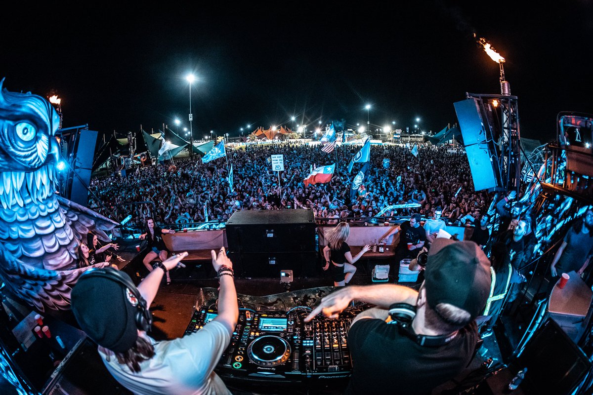 B2B with @Excision over at Camp EDC was a success!! 