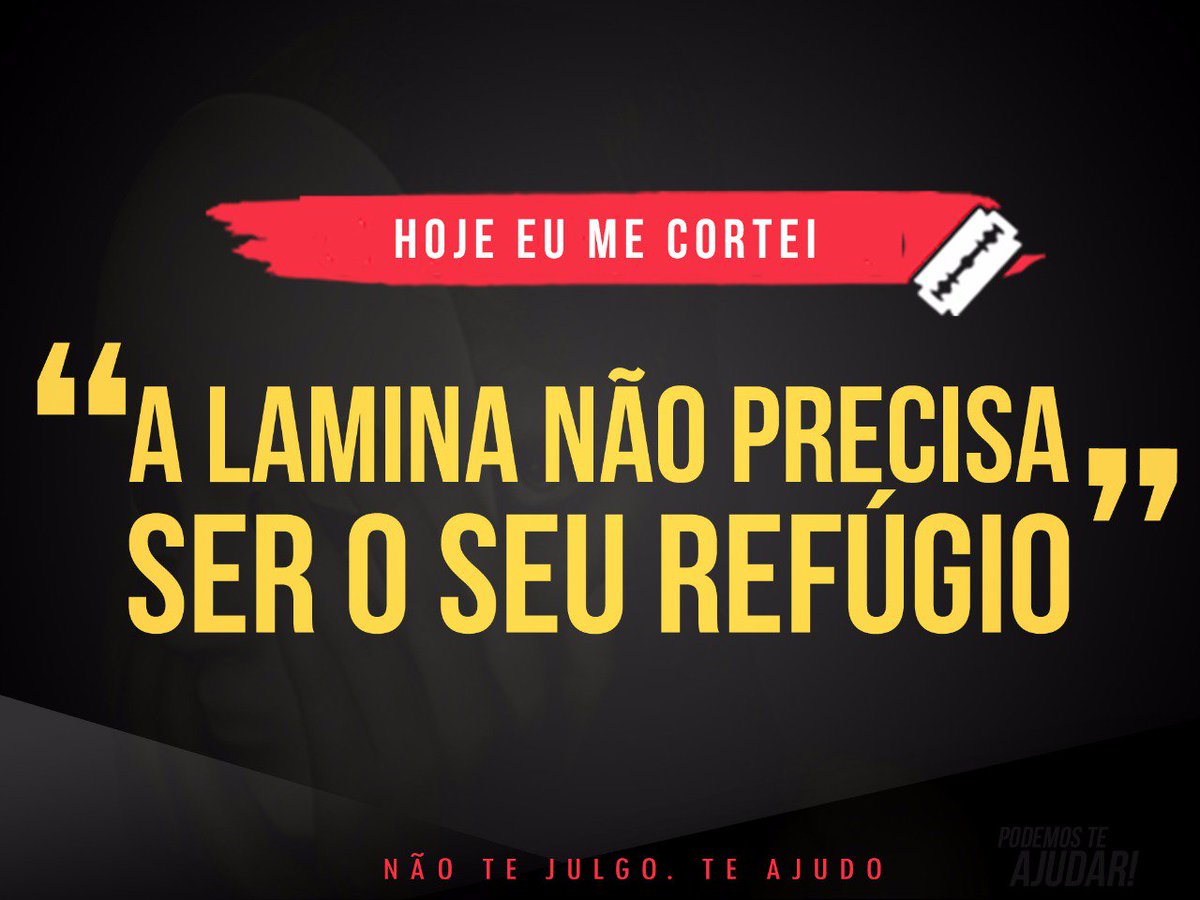 Thifany90838075's tweet photo. #SaibaDizerNãoAoSuicídio 
#Help
#FJUsp
#FJUleste
#FJUSãoMateus https://t.co/wlX6ubYBfQ