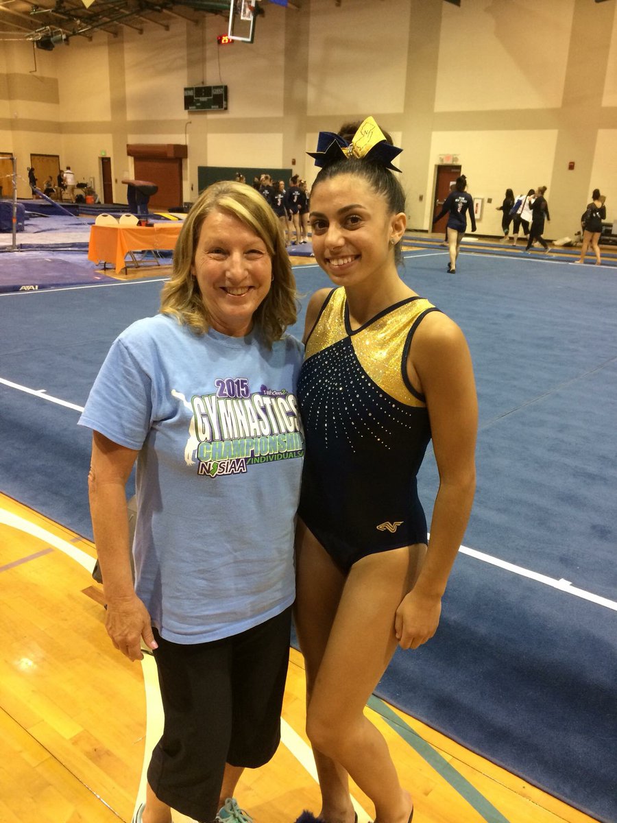 NJ is well represented at the national gymnastics competition in Florida. We're so happy that Coach Pierson can be there to support <a href="/melissaastarita/">Melissa</a>. No official results yet from today's team competition. Tomorrow is the individual  competition.
