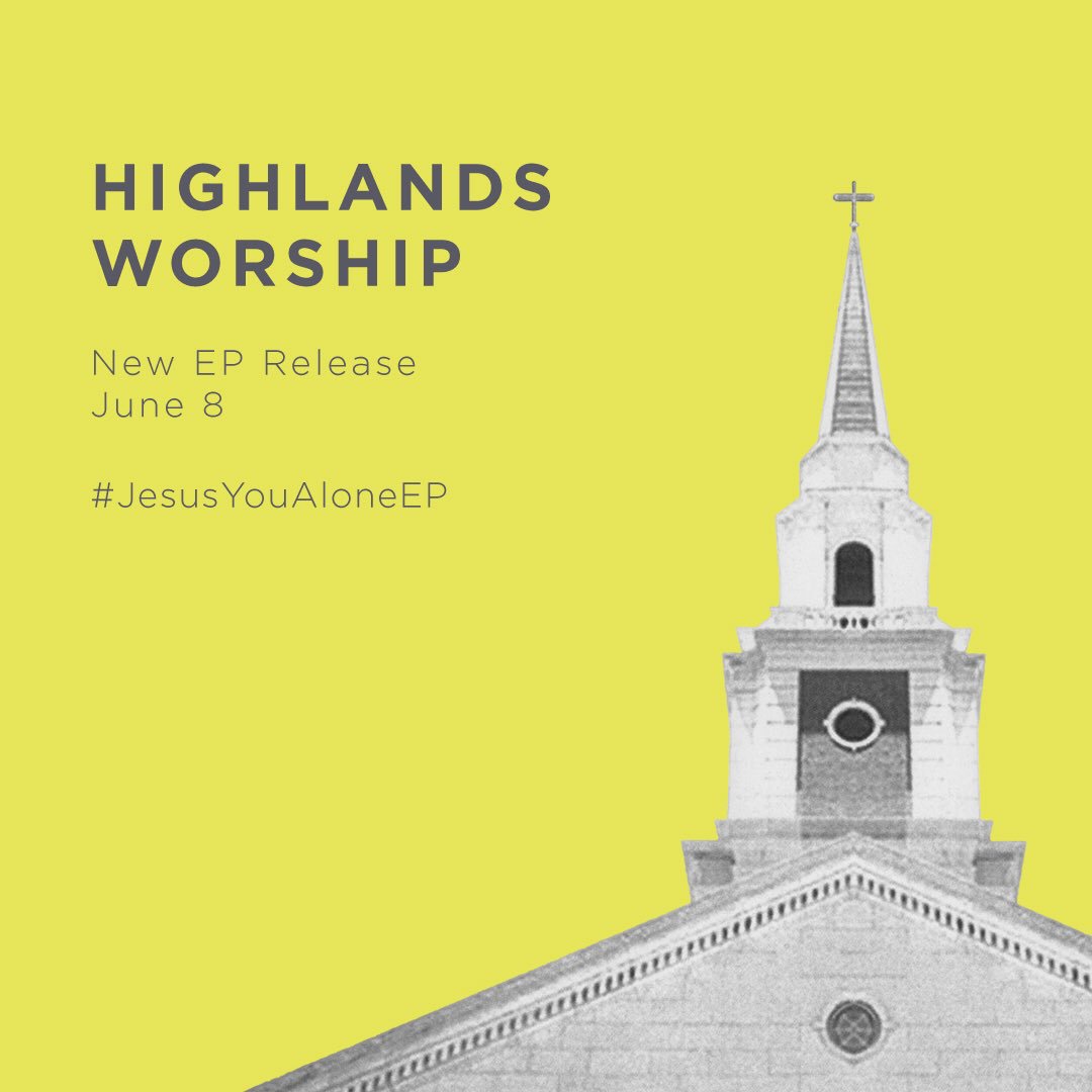 We have exciting news! The second volume of our EP releases June 8th!!! Stay tuned for more details to come!! #JesusYouAloneEP 🙌🏿✨🙌🏻⚡️🙌🏽