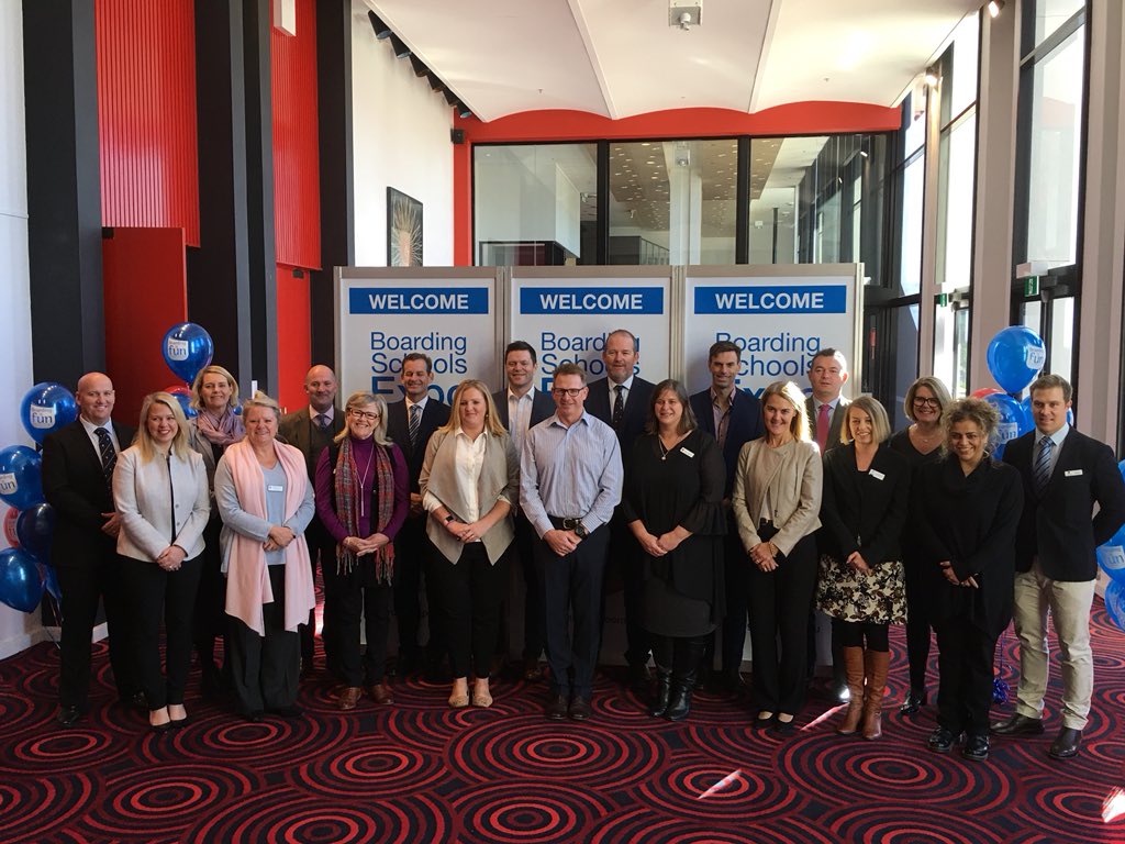 Starting the day with a Heads of Boarding photo at Day 2 Boarding Schools Expo in Dubbo 😁 #boardingschoolsexpo18 #nationalboardingweek