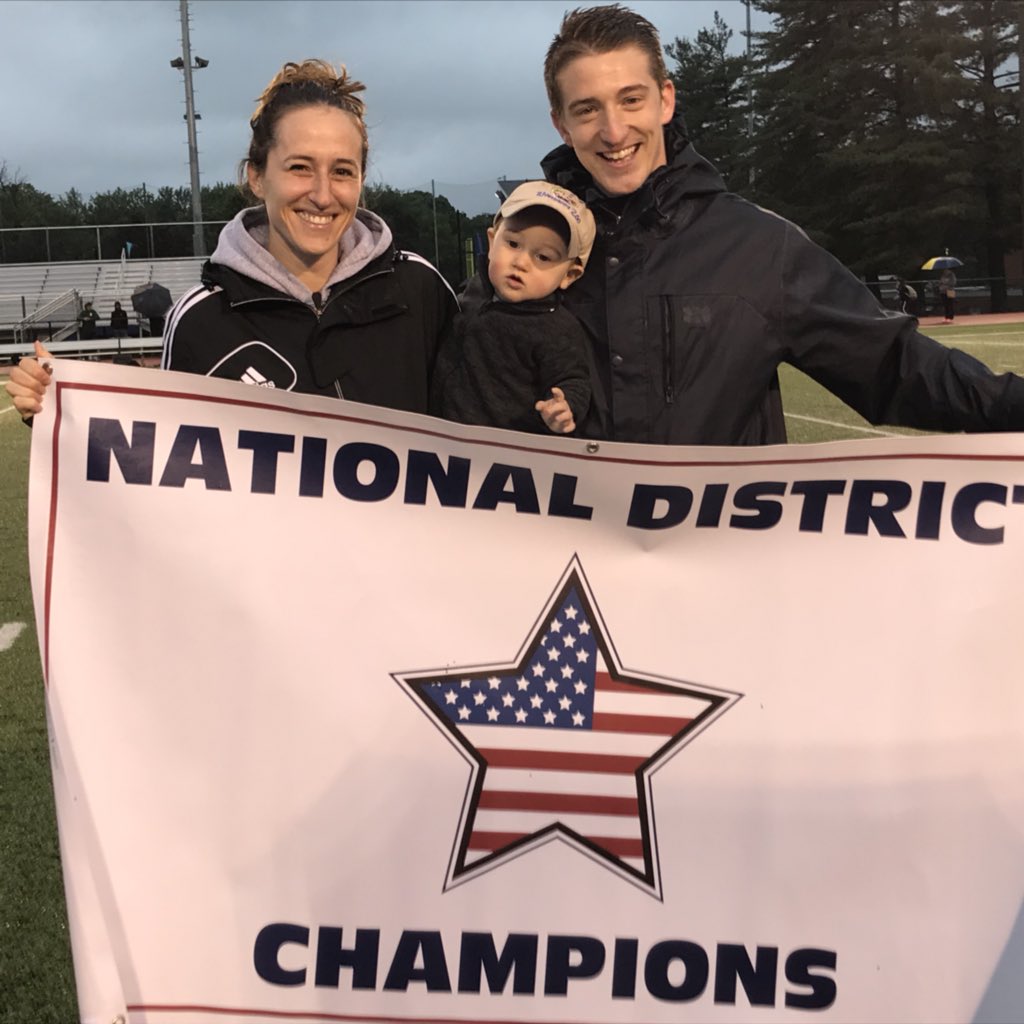 Power couple! Amazing coaches and amazing people. So proud of you!@jebSTUART_BSOC <a href="/GCMsports1/">Marshall HS Athletics</a>