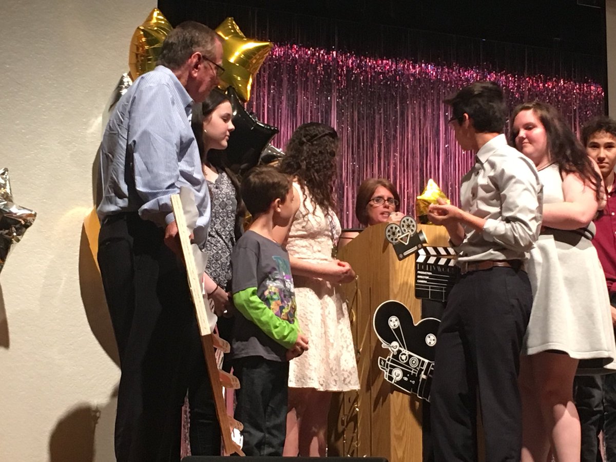 sailover15's tweet photo. @NFMAA1 Dr. Santini honored at NFMAA Film Festival #loveleeschools https://t.co/Ru08zsiHMA