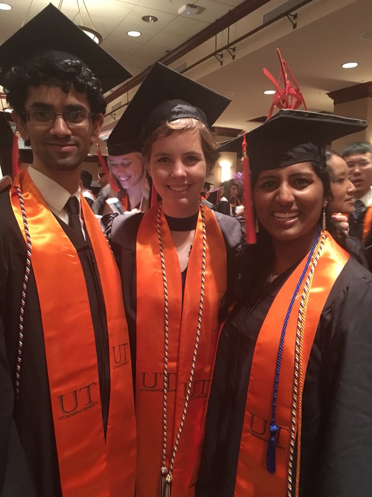 CockrellSchool's tweet image. So proud of all our #TexasEngineers graduating tonight!! #HookEm #CockrellGrad18 #utgrad18