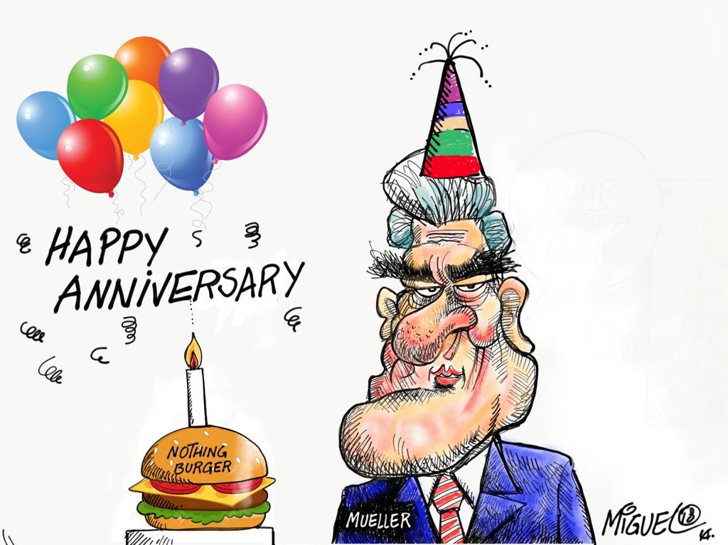 geoff_deweaver's tweet photo. #Muellerversary #MuellerKnows #MuellerInvestigation #MuellerProbe #MuellerWitchHunt #muellerquestions #DrainTheDeepStateSwamp cc @realDonaldTrump @POTUS @SecPompeo @Jim_Jordan @RepMarkMeadows @TGowdySC @DevinNunes https://t.co/p4OA1Ggwyv