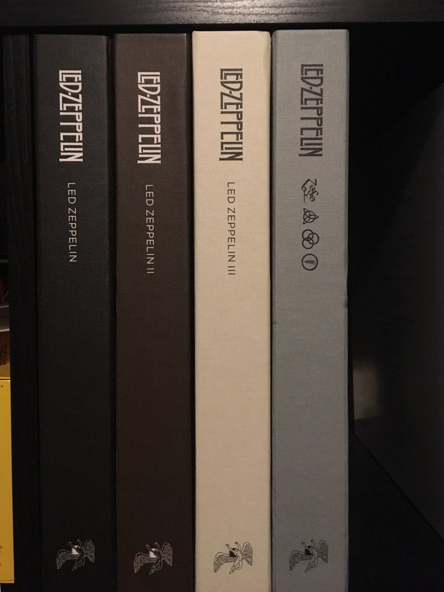 twilk612's tweet image. In a crazy turn of events, I was able to get more box sets for myself. Basically, happy early birthday to me! #LedZeppelin #SuperDeluxeBoxSet #LZIV #Zoso #BroughtToMeBy #RemasterMaster #JimmyPage #AndDiscogs 😍