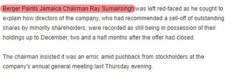 RTRowe's tweet image. I welcome the change in leadership at Berger and look forward to the company Improving itself and its governance. #QuestionTheExperts