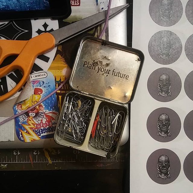 inkeater's tweet image. Let the cutting games begin! 🔪👊🏃✂ #buttons #buttonmaker #pinback #inkeater #inkeateroriginals #artwork #portraits #portraitmode #artistonyoutube #artistcreations #artistoninstagram #behindthescenes #quotes #creaturefromblacklagoon #ink #linework #lin… ift.tt/2Isc4ch