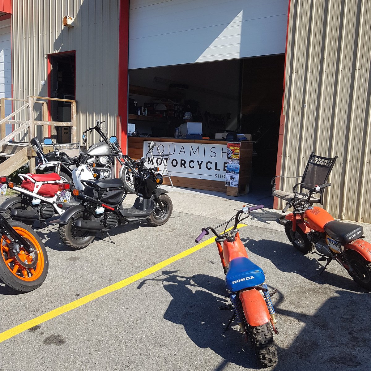 Squamish Motorcycles. Small place, off the beaten path but if you can find it....Best..service...EVER.
.
.
.
#bcma #bcmotorcycle #motorcycle #motorcyclerepair #bestinclass
#customerservice #theseguysgetit