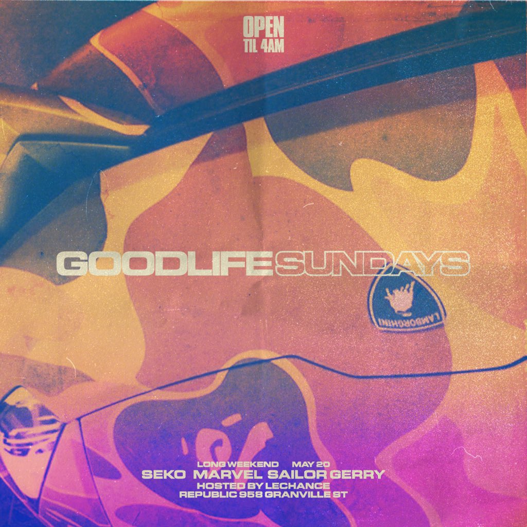 Open til 4AM Sunday 💃🕺