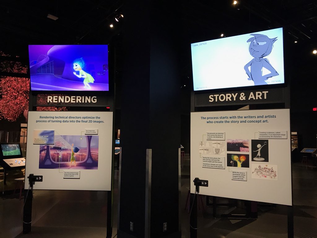_CarolineChan's tweet photo. This was definitely an assignment to remember! I got to go around @scienceworldca “The Science Behind Pixar” and play with all the exhibits! And also do an interview, but that’s play too, right? Listen to the final product on @CBCOnTheCoast at 5:50pm #funfriday https://t.co/ar15hUAWCI