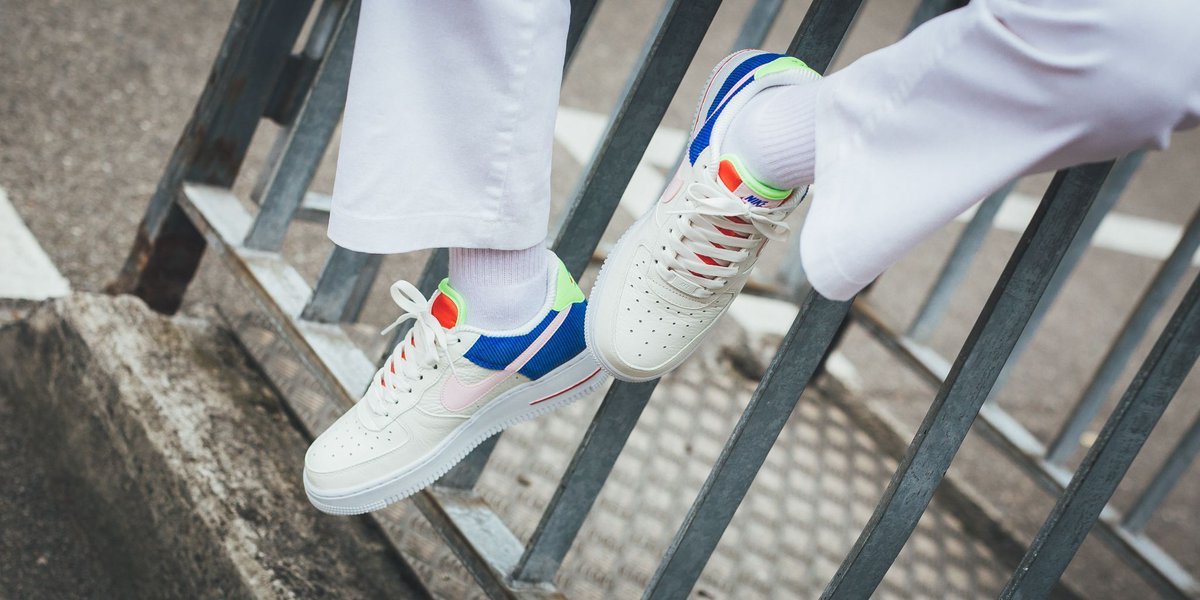 air force one sail arctic pink racer blue