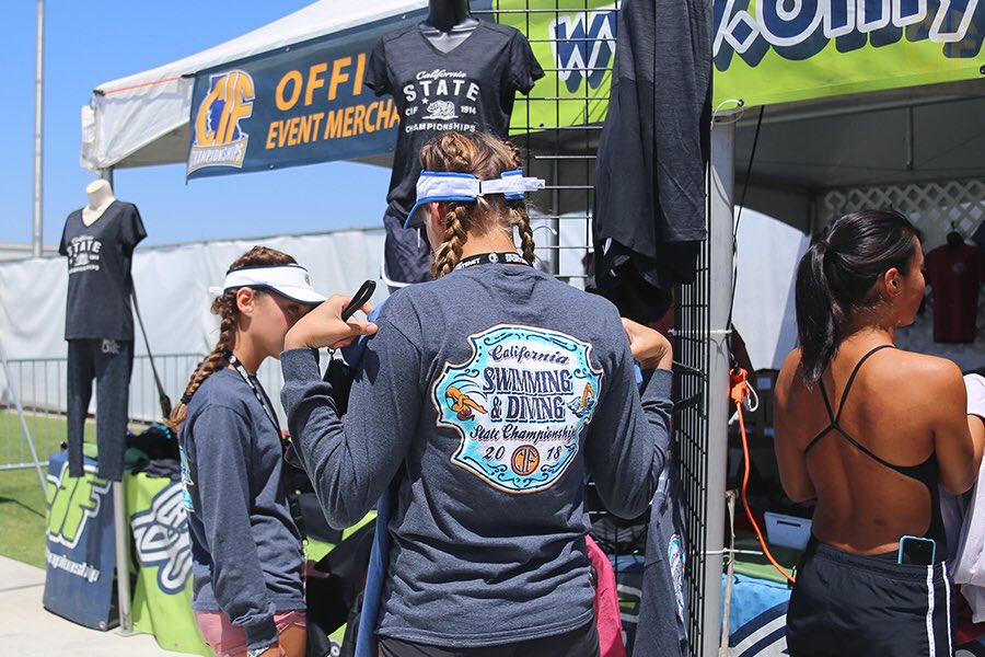 CIFState's tweet photo. Don’t forget to stop by the Billy Tees pavilion! Get your Championship merch and 📸 

#CIFState https://t.co/Je20cVRT4f