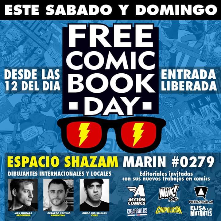 oscarsalas's tweet image. Mañana #Nieve, asi como #Cortafuego y #MalasCalles estarán en @Miskatonic_ @shazamcomics @lahistorieteca y @_filmico Especialmente en el #FCBD de Espacio Shazam donde desde las 15hrs estarán firmando los autores @elDiadeAnna y @Mr_NitroX
