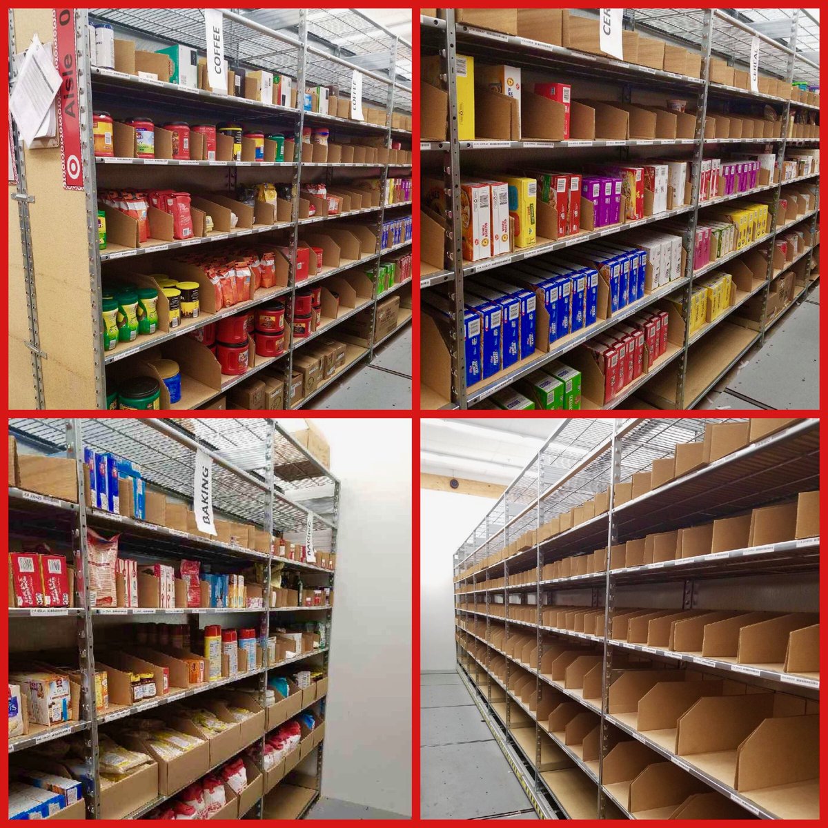 BeerdheadGaming's tweet photo. Setting the backroom up for success! @LeahDevlin11 @JennitaHolz #target #targetpennstate #weare #efficencyiskey #12steps #D430 https://t.co/Hu4lQUtg5v