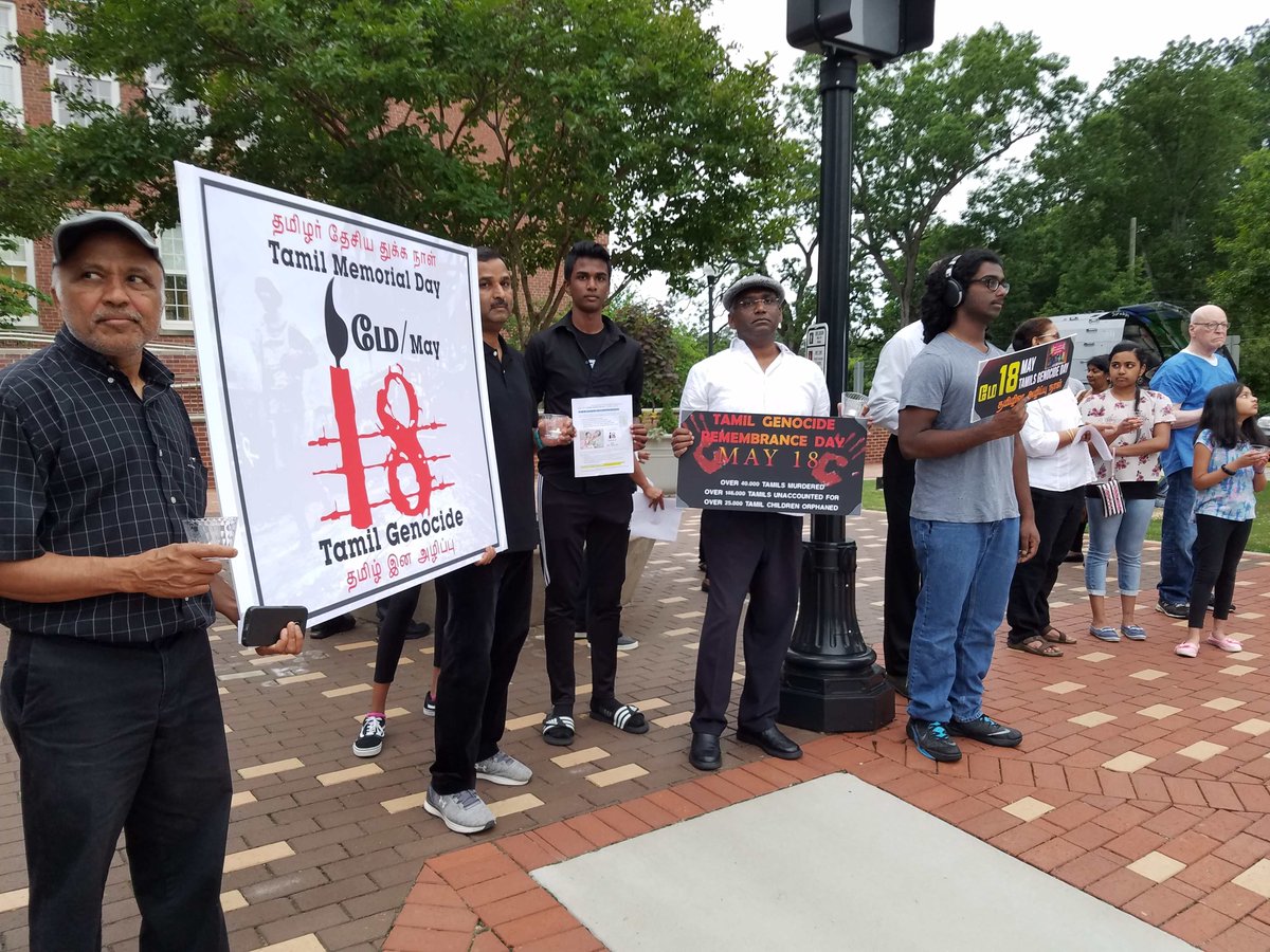 UstpacAdvocacy's tweet photo. #TamilAmericans in #Cary_NorthCarolina Observe #Tamil_Genocide Day with Candle Light Vigil. Remembered #Mullivaikaal #Genocide of 2009 in #SriLanka. Shared stories from @francesharris0n's book #StillCountingTheDead. #Justice for #Genocide #DisappearedSL. @USEmbSL @RepDavidEPrice https://t.co/CNdc7qaL0j