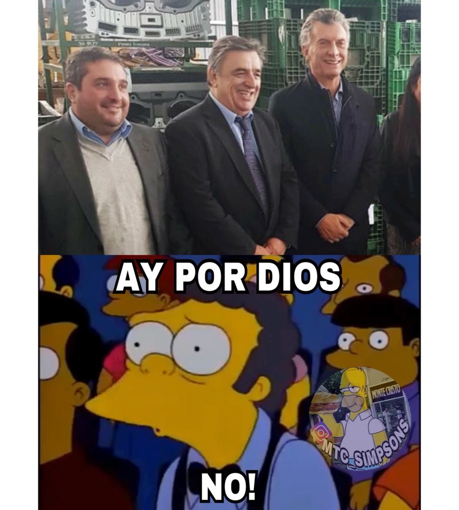 MtcSimpsons's tweet photo. Ay por dios no! https://t.co/BWvqLVWUBF